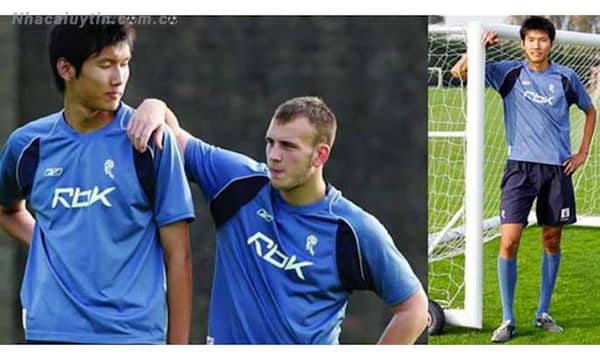 Cầu thủ Yang Changpeng với chiều 2m04