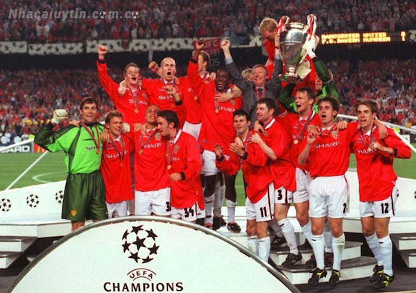 Quỷ Đỏ giành chiến thắng cúp Champions League năm 2008, 1999 và năm 1968