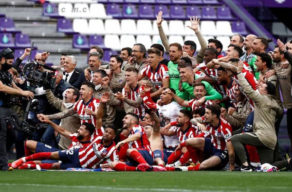 Sau khi đánh bại được Marseille đội bóng Atletico Madrid đã giành được chiếc cúp thứ 3