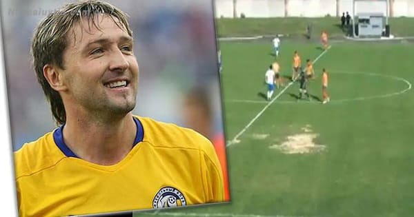 Michail Osinov đã phân tích tình hình nhanh chóng và chớp lấy thời cơ để ghi bàn thắng