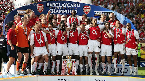 Arsenal đang ở vị trí thứ 3 trong danh sách đội bóng vô địch Ngoại hạng Anh nhiều nhất