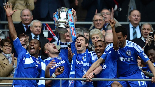 Đội bóng Chelsea đã vô địch FA Cup lần thứ 8