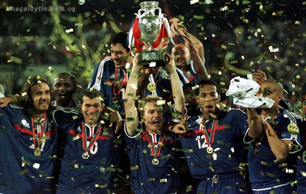 Đội tuyển Pháp đã 2 lần vô địch tại sân chơi Châu Âu